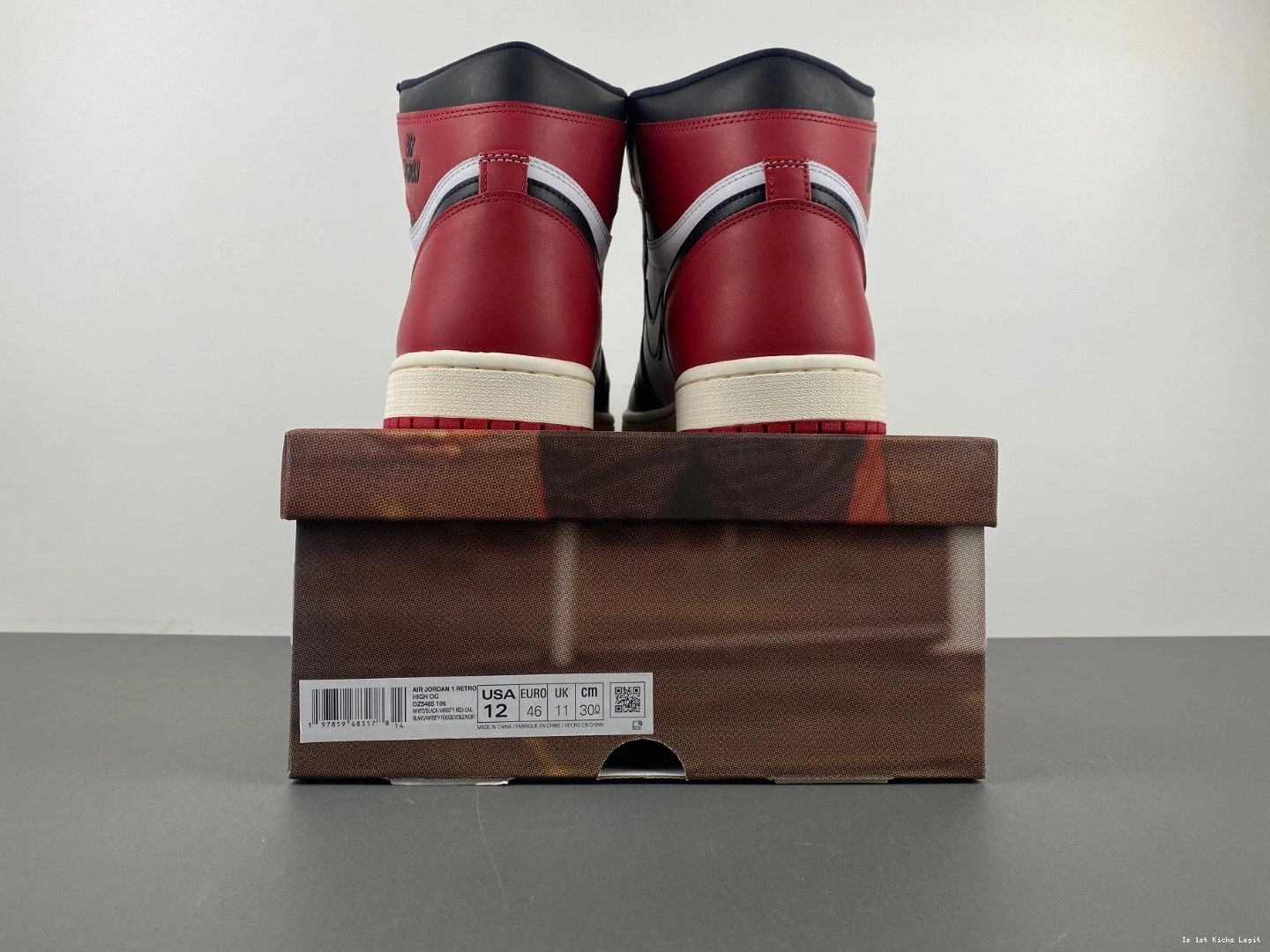 OG Jordan Air DZ5485-106 Black High 1 Toe Reimagined 1001